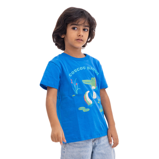 Boys' Crocodile Print T-Shirt