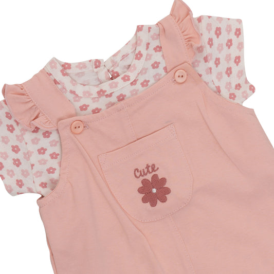Two-piece floral print set