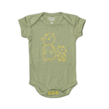 Olive green overalls