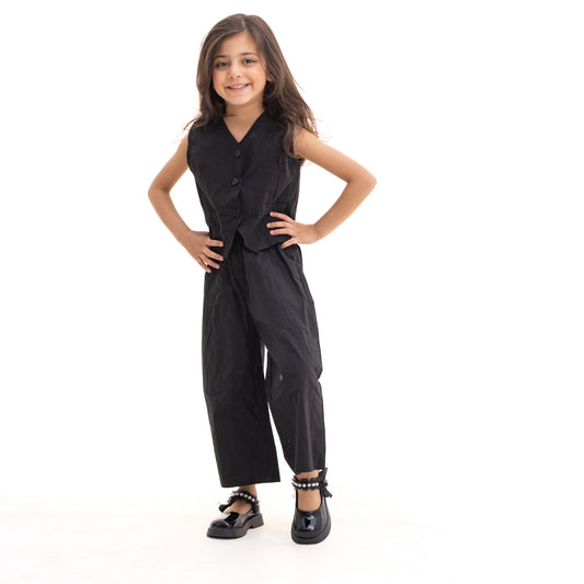 black blouse and pants set