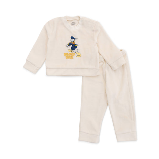 Cream pajamas with ducks