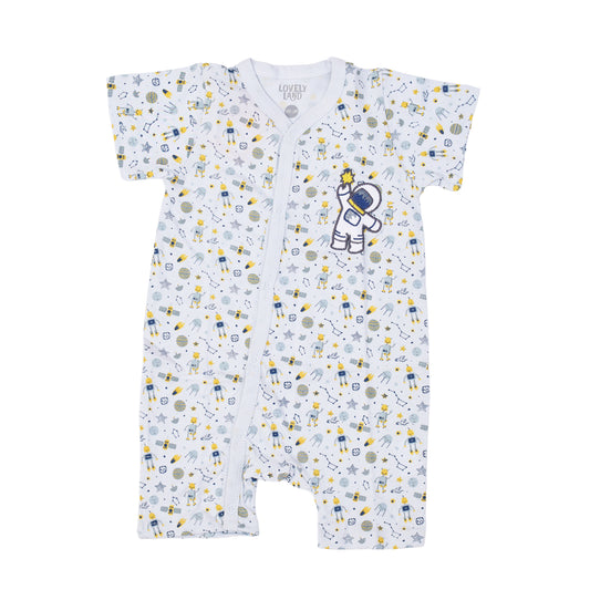 White Onesie with All Over Print (2)