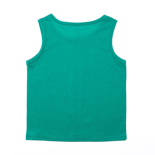 slip on sleeveless printed spiderman green white black baby boys tee 2