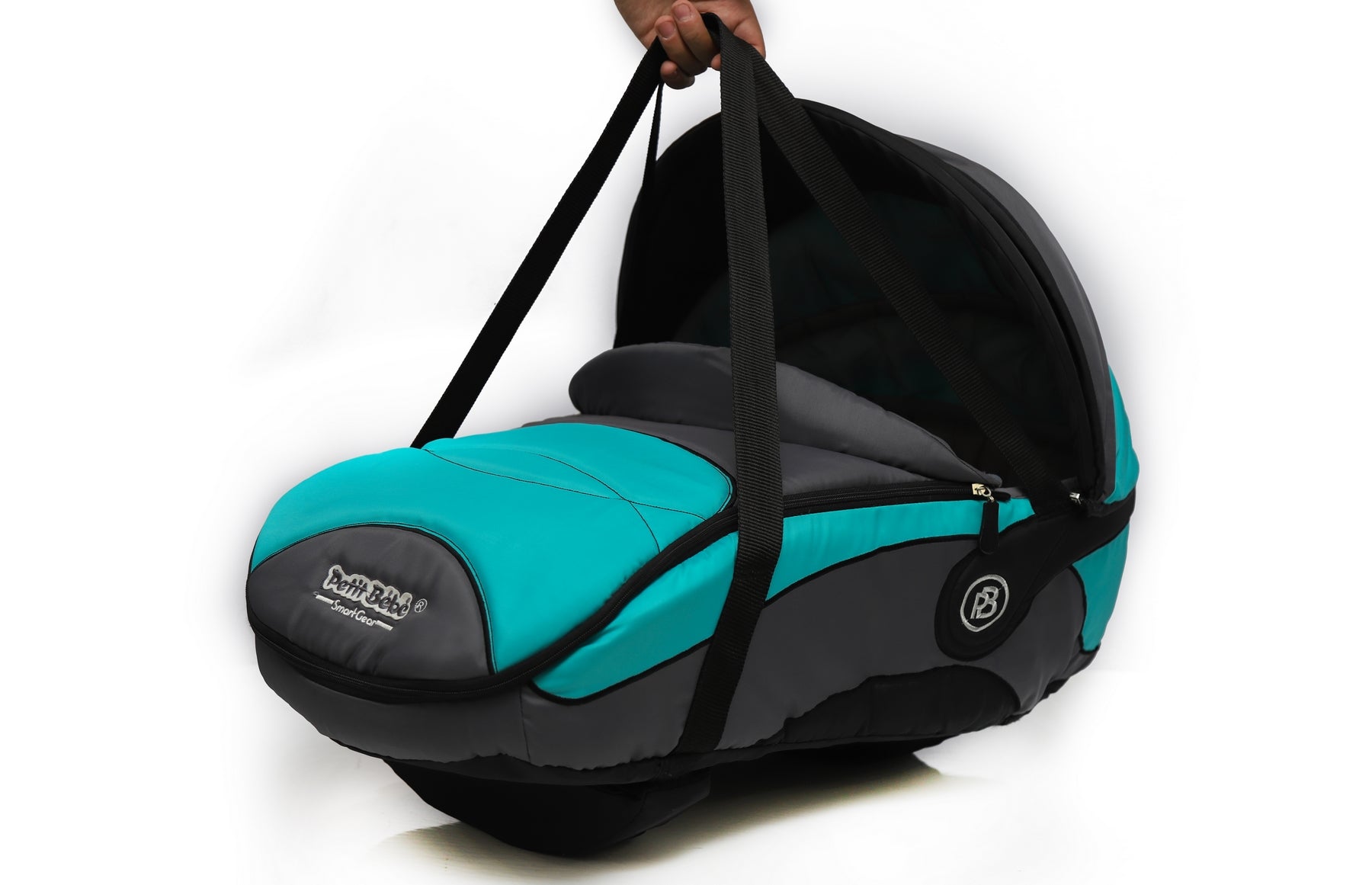 Petit Bebe Baby Carrycot Smart Space  Aqua Green