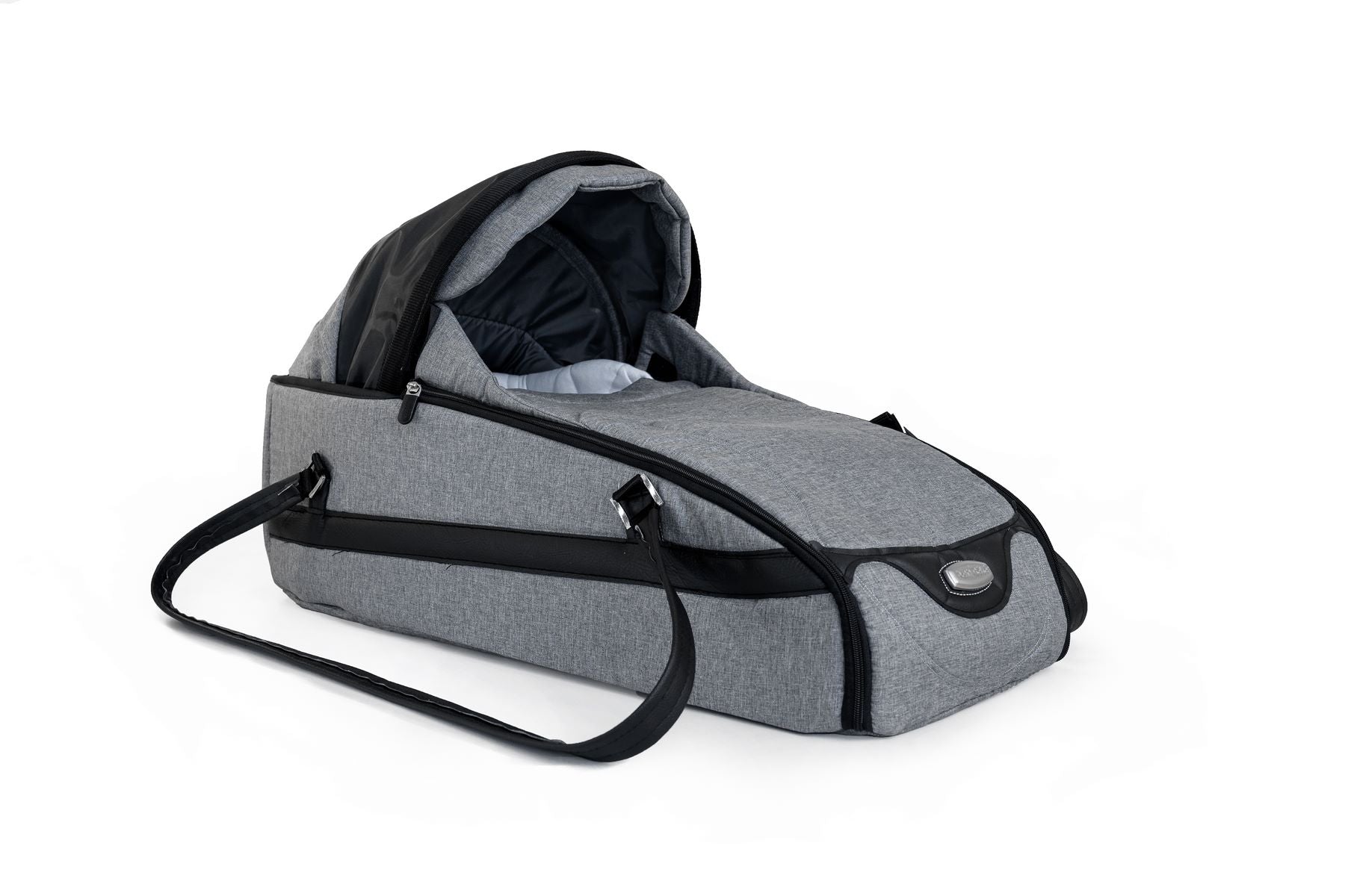 Petit Bebe Baby Carrycot Premium  Grey*Black