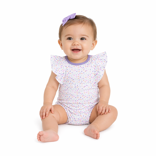 Candy bodysuit for babies