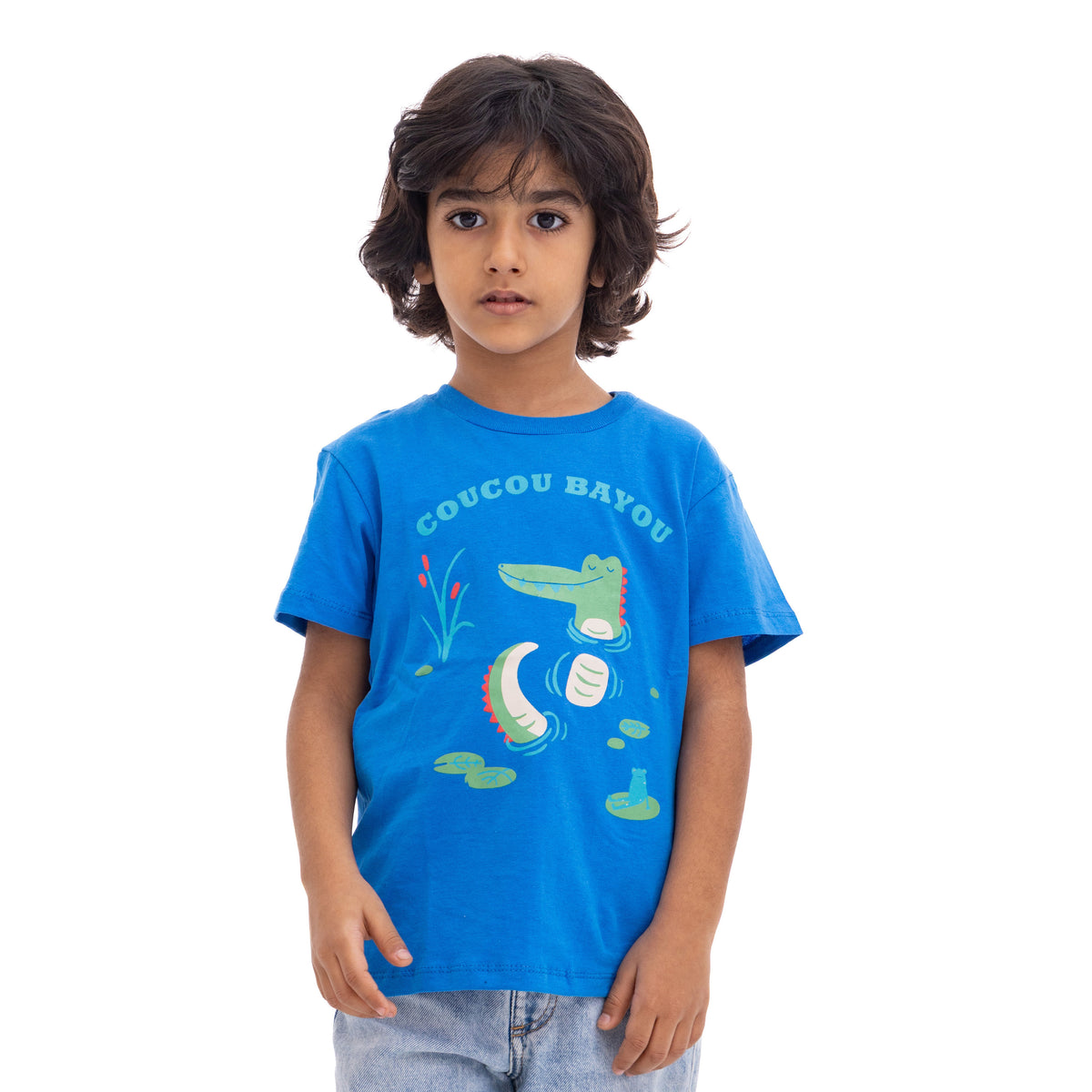 Boys' Crocodile Print T-Shirt