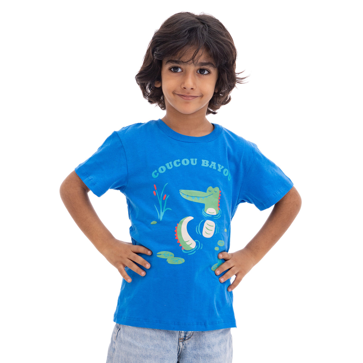 Boys' Crocodile Print T-Shirt