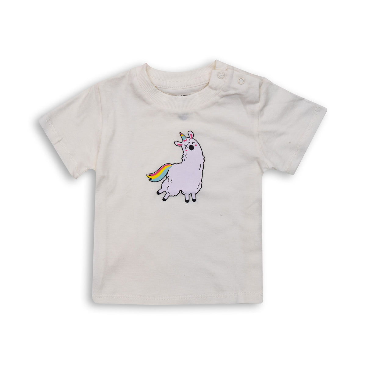 Baby Girls' Unicorn Print T-Shirt