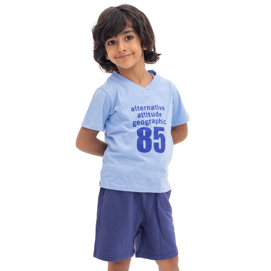 light blue and dark blue set