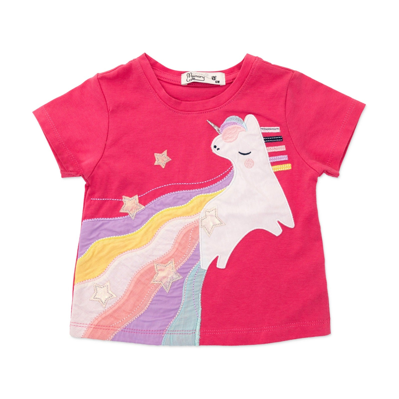 fushya half sleeve shirt with unicorn print