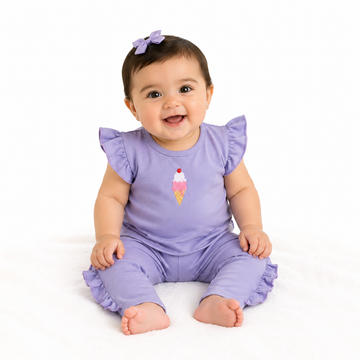 Purple outfit set