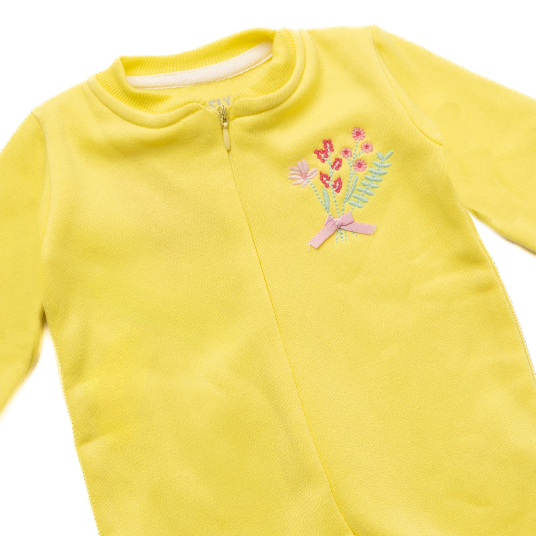 Yellow rose overalls