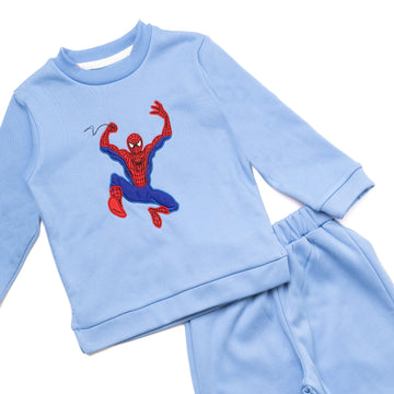Spider-Man Baby Blue Pajamas