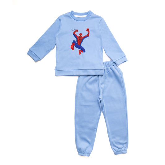 Spider-Man Baby Blue Pajamas