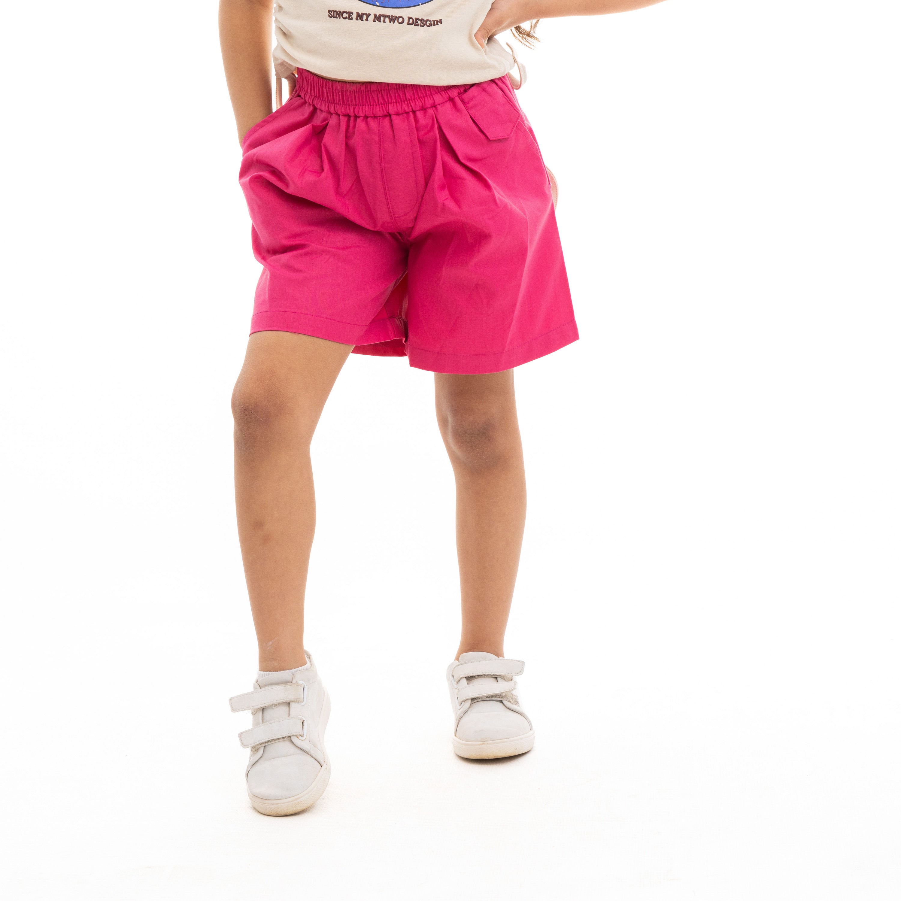 Fushya Short with Elastic Waist and Pockets