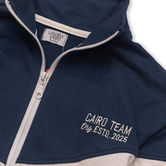 Boys' navy blue sweatshirt