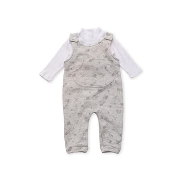 grey bodysuit and white shirt