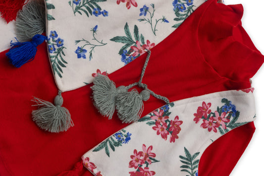 Girls' two-piece top set