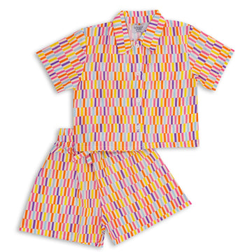 stripped outfit set