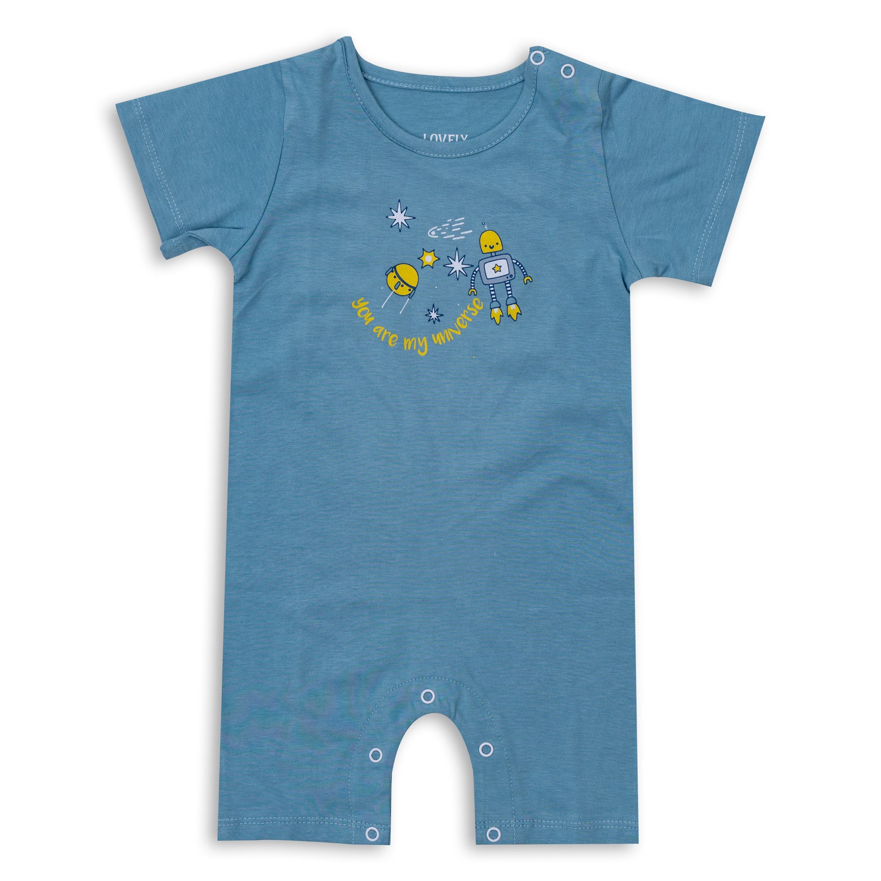Baby Space Short Sleeve Romper