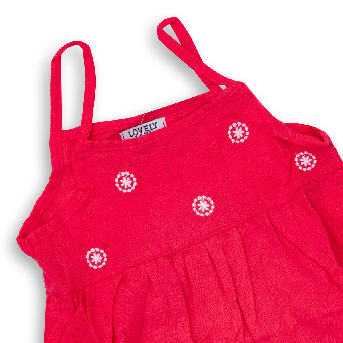 Fuchsia Dress with Underwaer