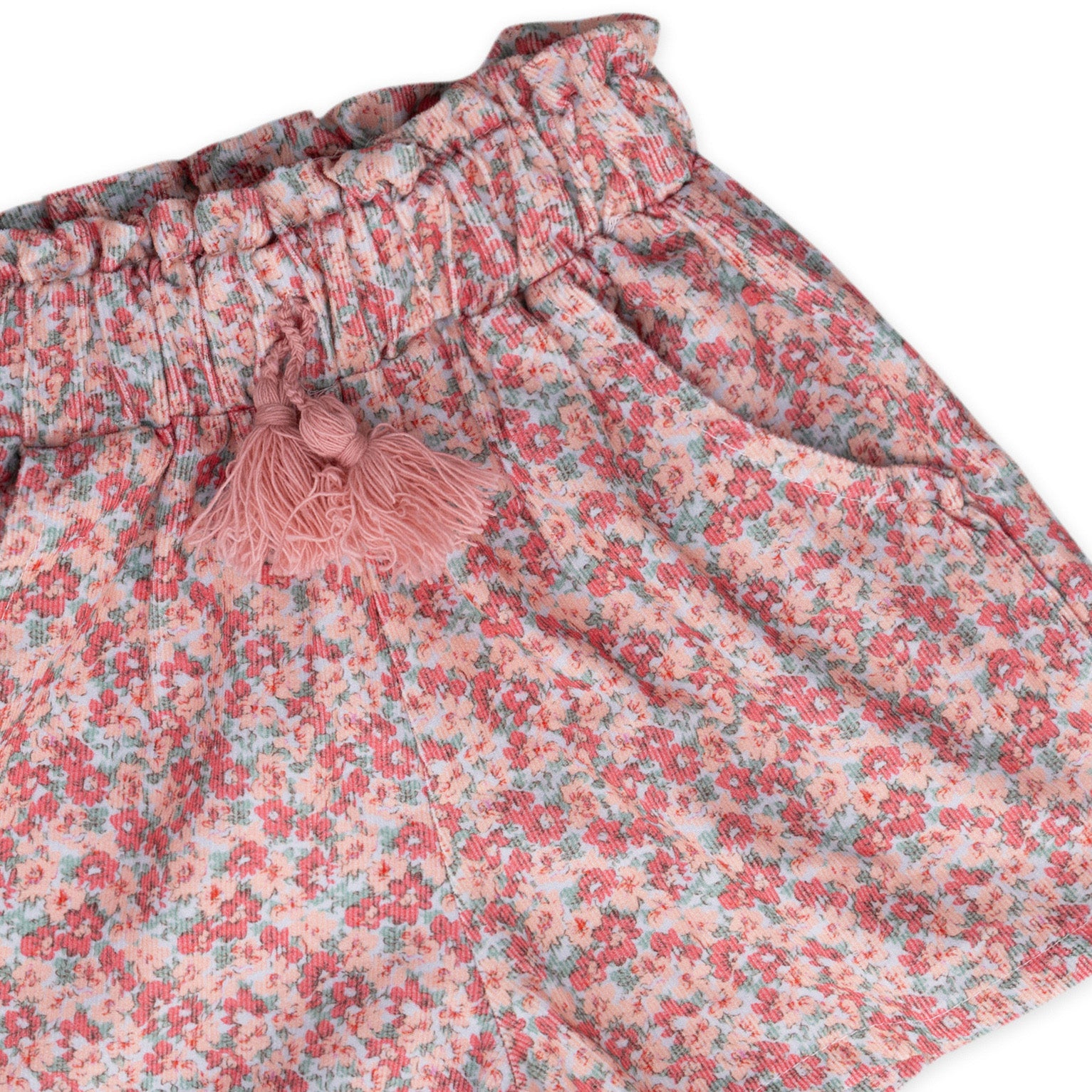 Shorts with roses