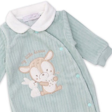 Rabbit print jumpsuit