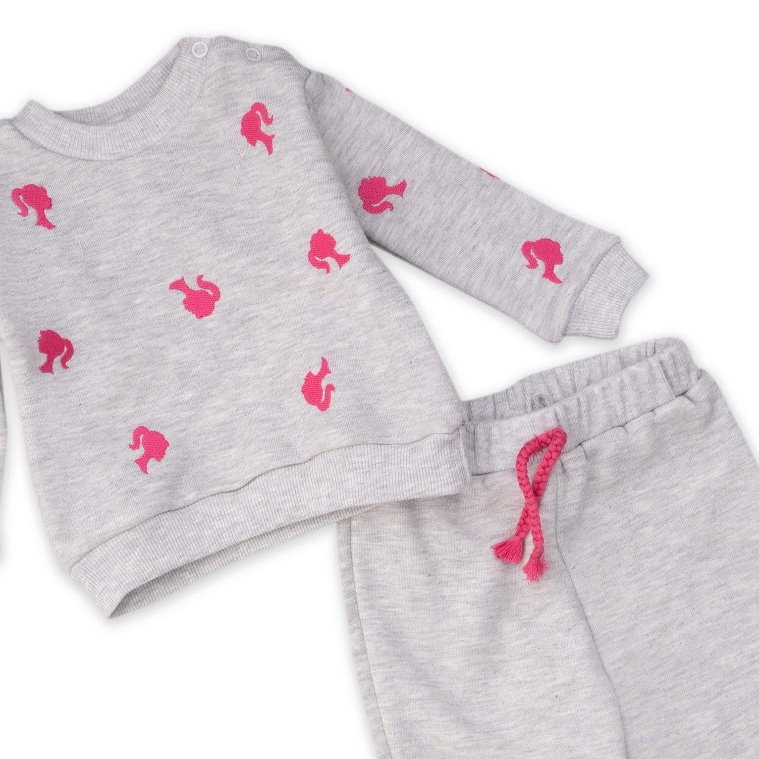 Barbie Pajamas in Grey