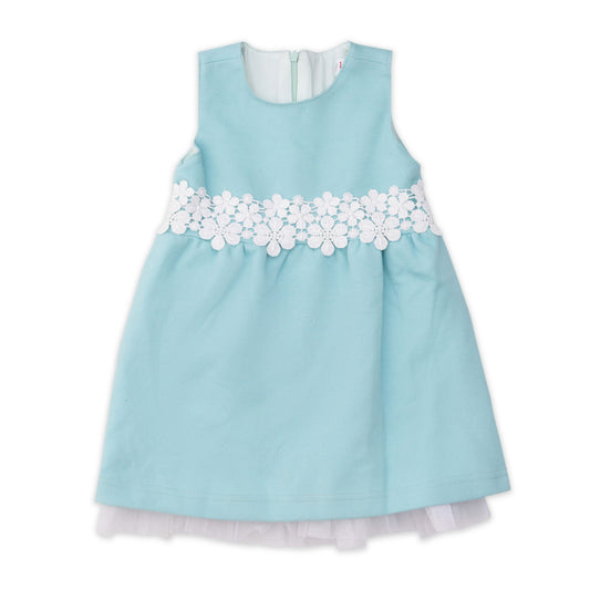 light blue dress