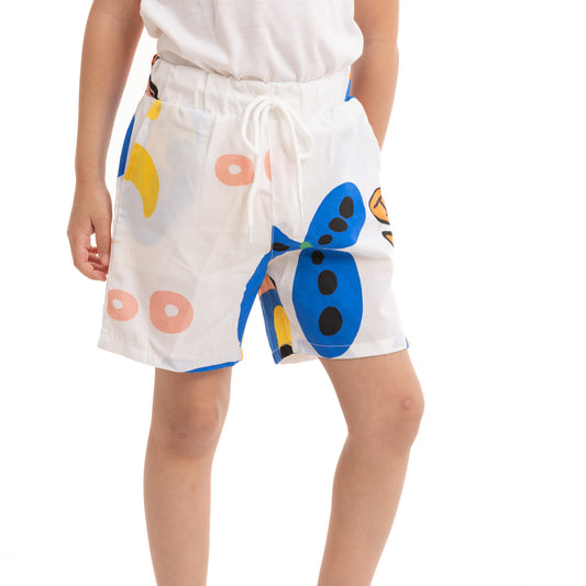 Colorful patterned shorts for boys