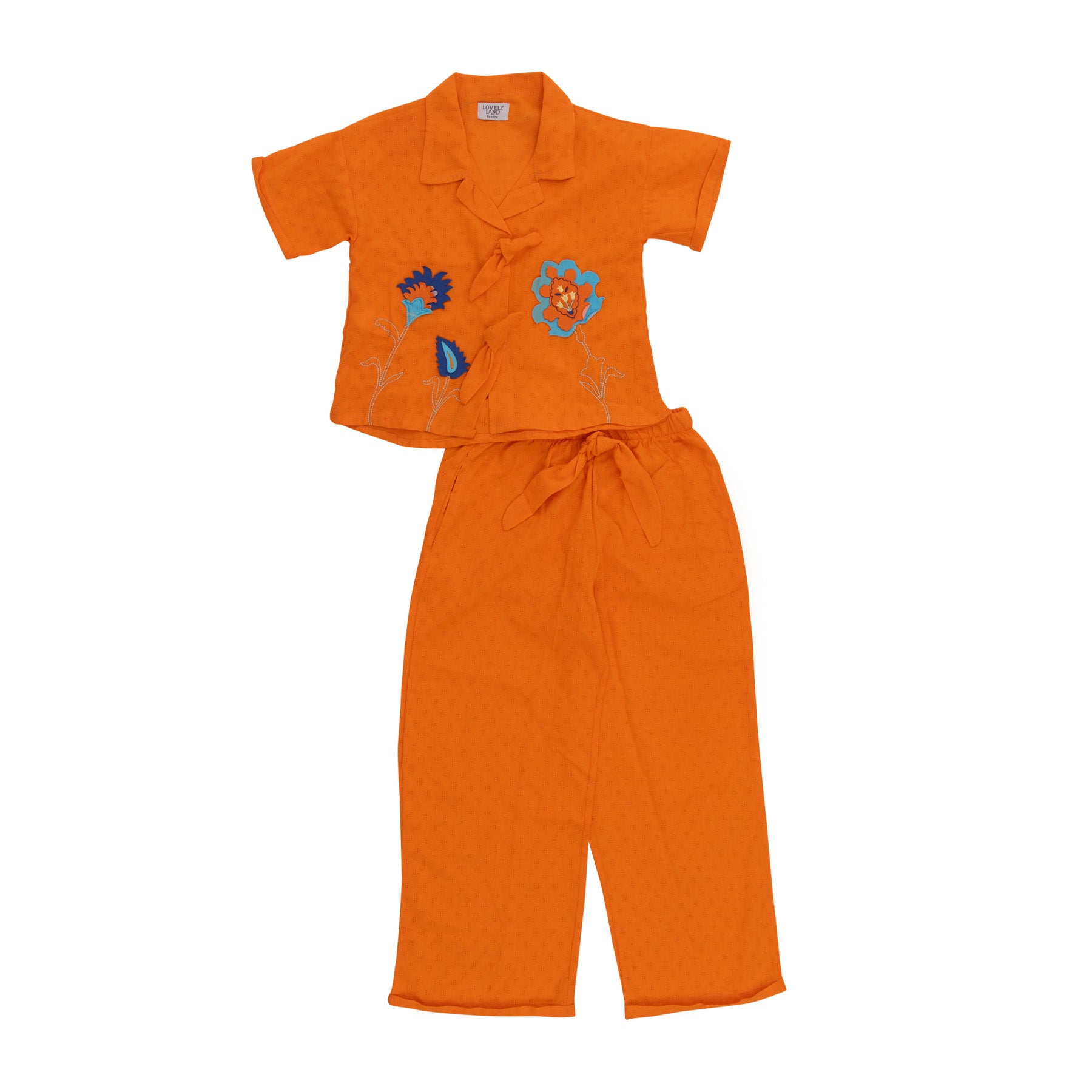 Orange Two-piece Set