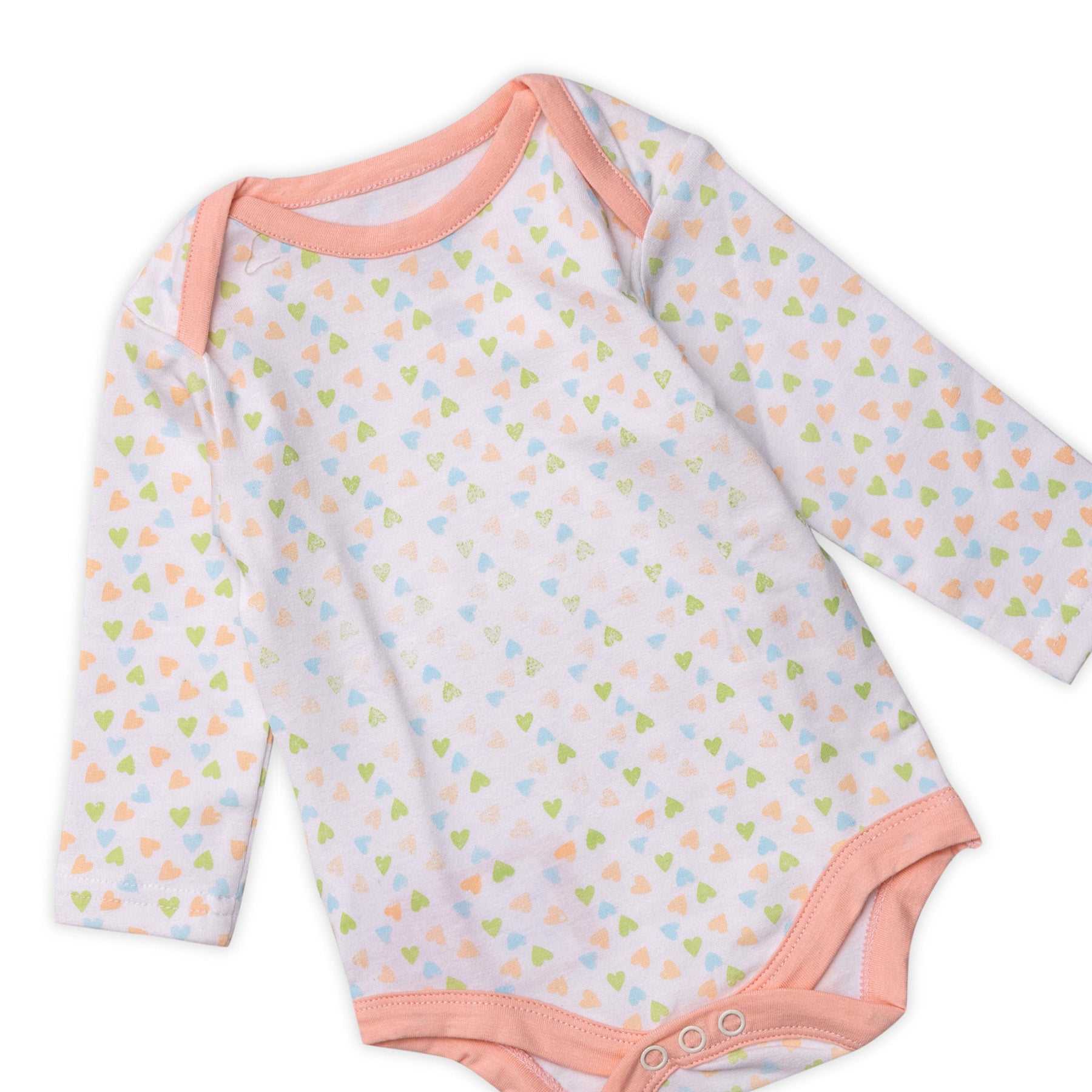Overalls with Sleeves and Heart Designs