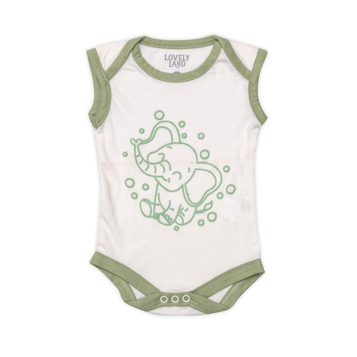 Boys' Summer Overalls in Olive Color