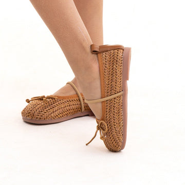 Cozy brown flats