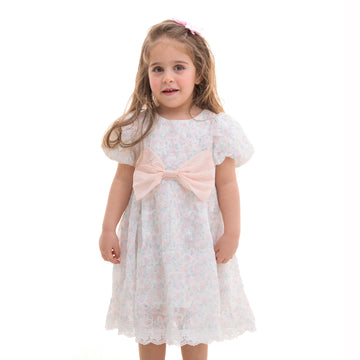 dress with a bow