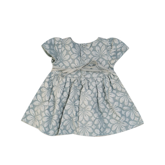 Dress with olive leaf