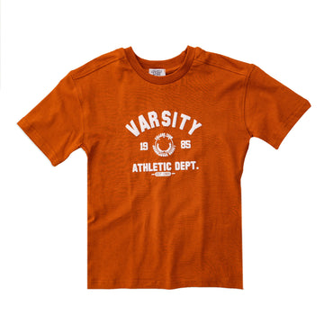 Boys' T-shirt in camel