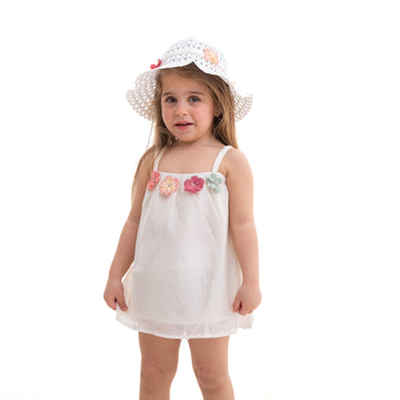 girls dress with hat