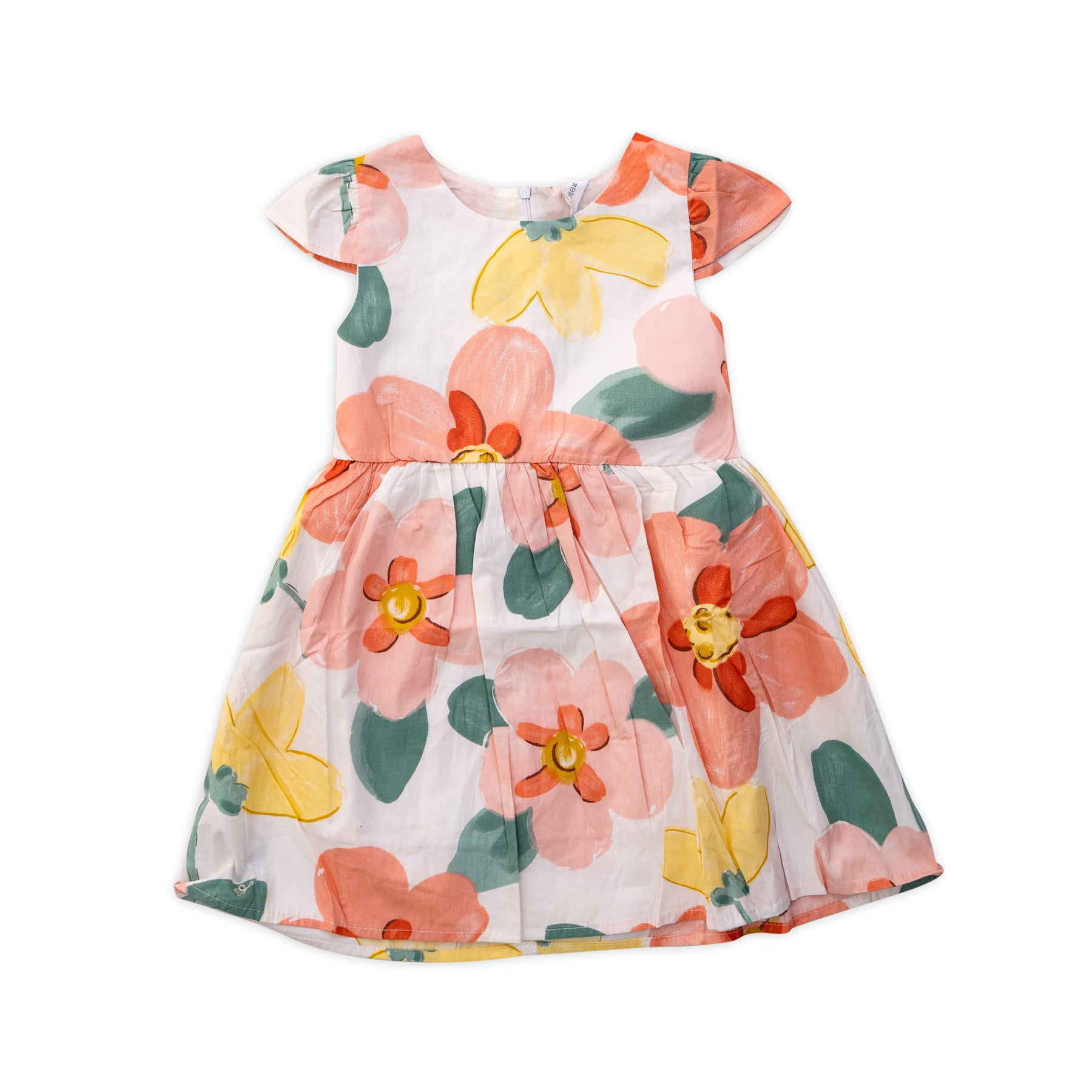 Colorful floral dress