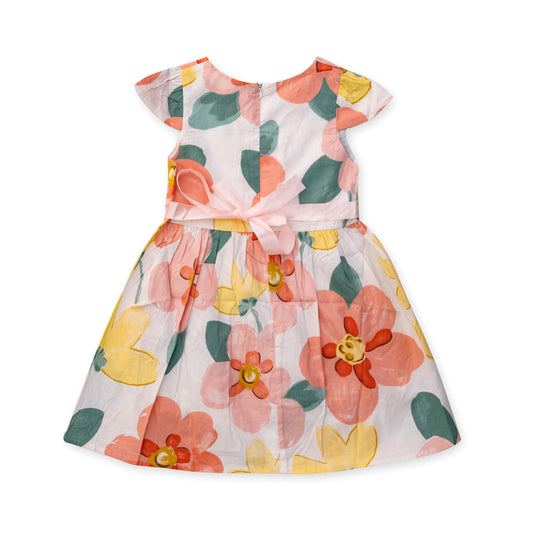 Colorful floral dress