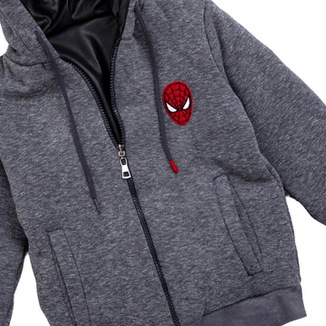 double-faced Spider-Man jacket