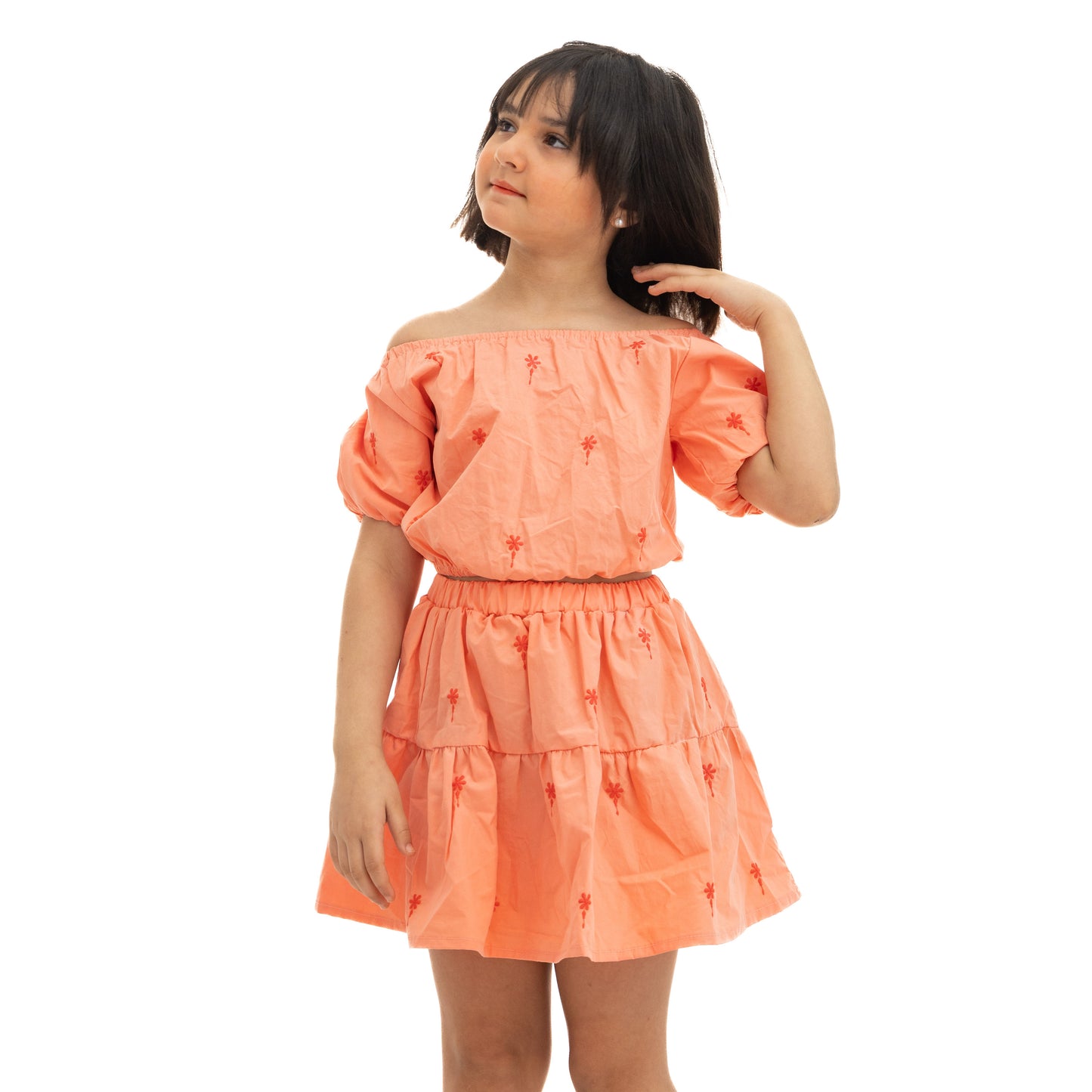 Salmon Pink Outfit