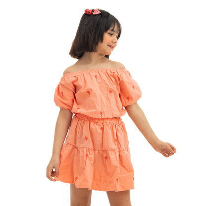 Salmon Pink Outfit