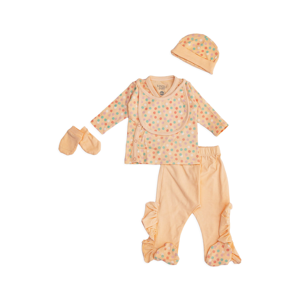 Salmon Pink Pack of 5 Set