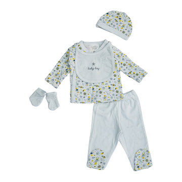 White pack of 5 set