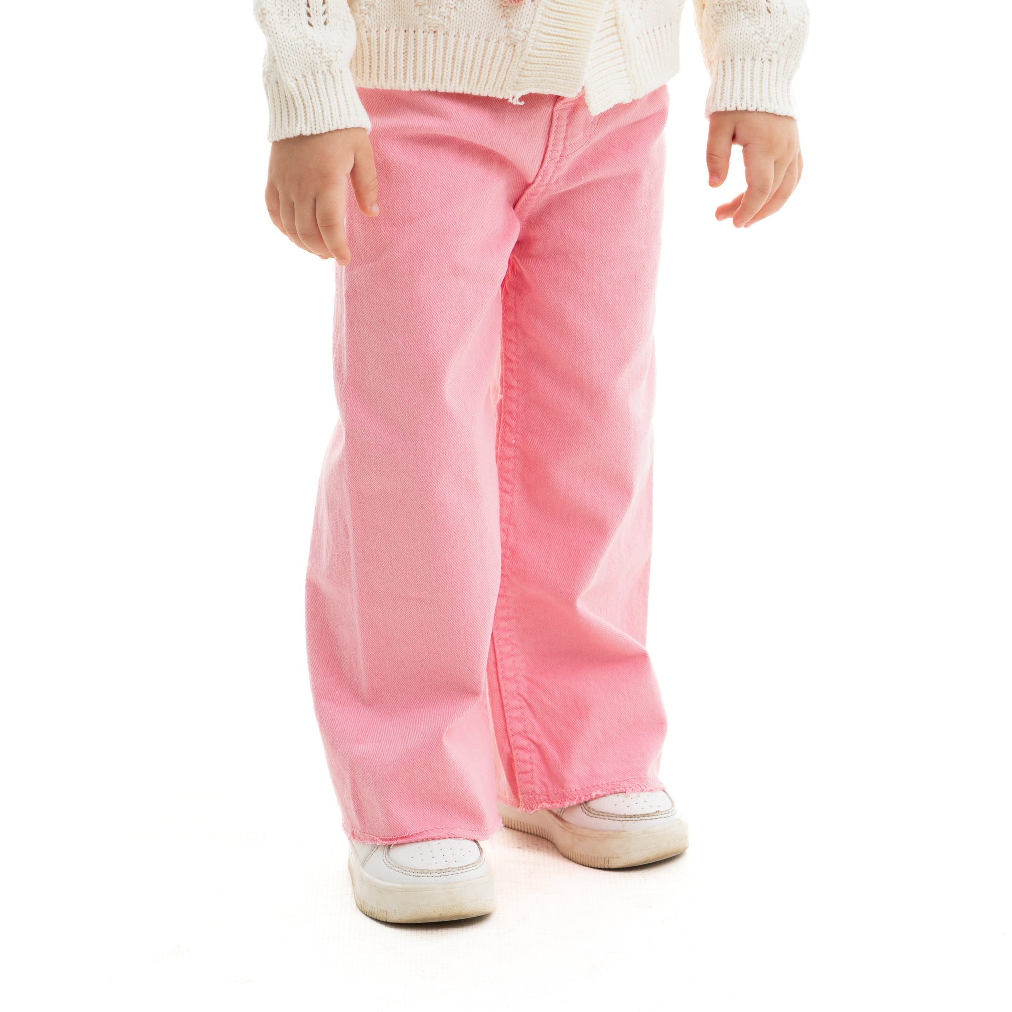 dark pink gabardine pants