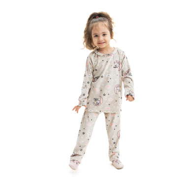 Pajamas with elephant prints