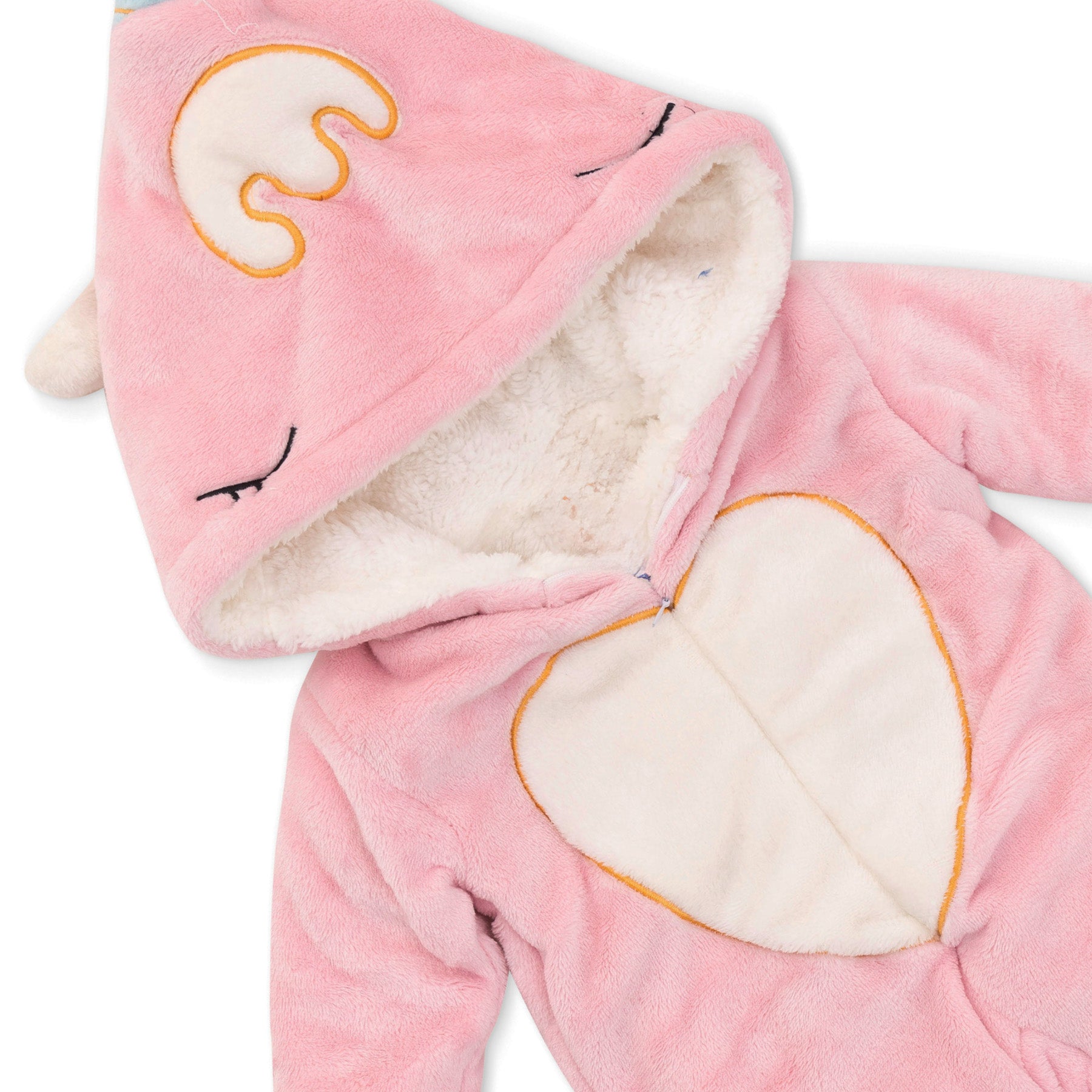 Pink and heart overalls