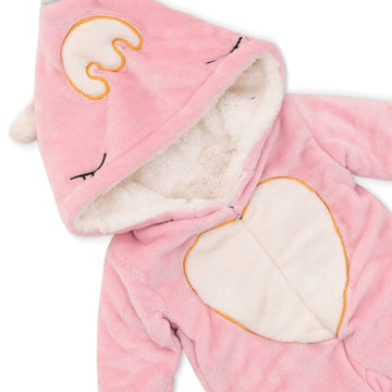 Pink and heart overalls